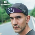 thumbnail image 4 of ROCKBROS Cycling Cap Sun Visor Ployester Breathable Hat for Men Women Motorcycle Caps Road Mountain Bike, 4 of 6