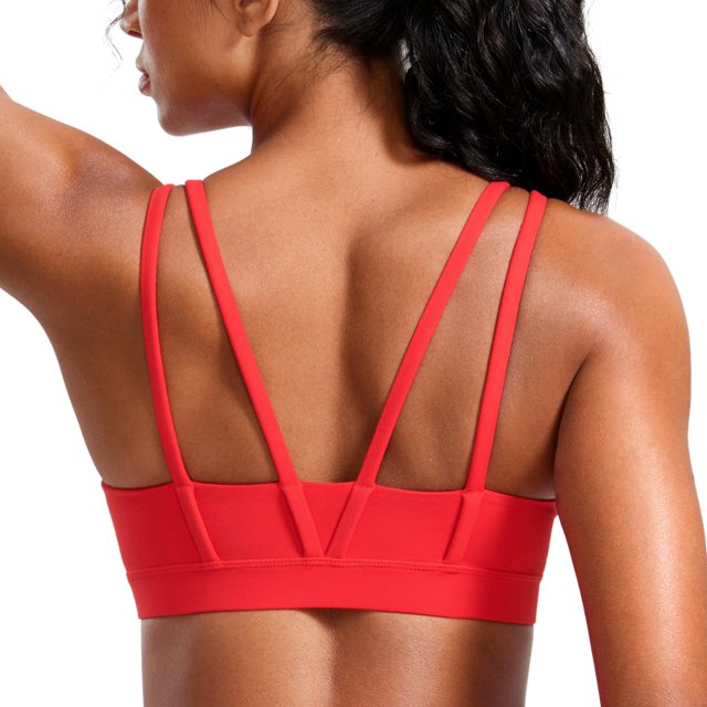 Sujetador deportivo CRZ YOGA Softness Mold Butterluxe con cuello en V para mujer