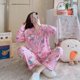 thumbnail image 1 of Sanrio-Conjunto de pijama de Hello Kitty para niña, ropa de casa cálida de manga larga con dibujos animados de Kuromi Cinnamoroll, regalo para estudiantes, primavera y otoño, 1 of 4