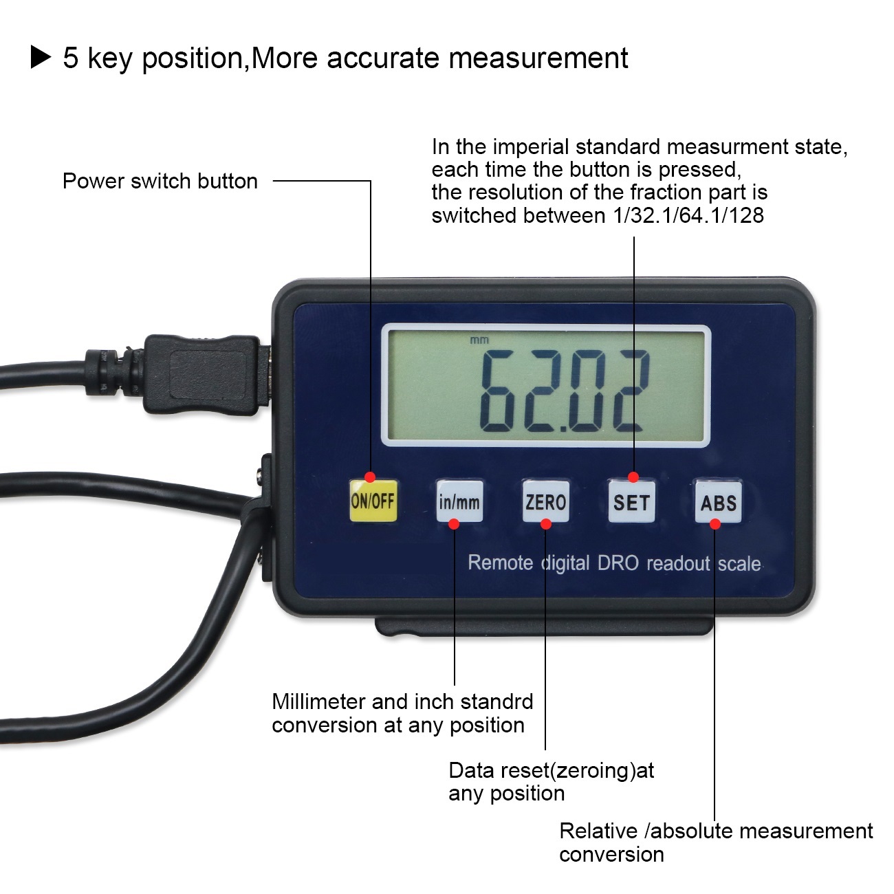 0-150mm Digital Scales Remote Digital Table Readout Scale For Mill Lathe Linear Ruler With Base ,High Accuracy
