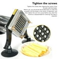 thumbnail image 4 of Vegetable Crinkle Wavy Chopper Cutter French Fry Slicer French Fry Cutter Stainless Steel Vegetable Slicer  Potato Cutter Commercial Grade French Fry Cutter, 4 of 8