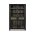 thumbnail image 5 of Bowery Hill Modern 2-Door Wood Accent Cabinet in Black/Warm Gray, 5 of 6