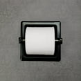 thumbnail image 5 of Open Box ARISTA Recessed Toilet Paper Holder in Matte Black, 5 of 6