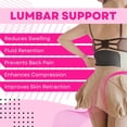 thumbnail image 2 of Bombshell Booty Pillow BBL Lumbar Board & Lumbar Molder | Post-Surgery Back Support for Liposuction & Brazilian Butt Lift Recovery | Essential Post-Op Lipo Board One Size, 1 Count, 2 of 7
