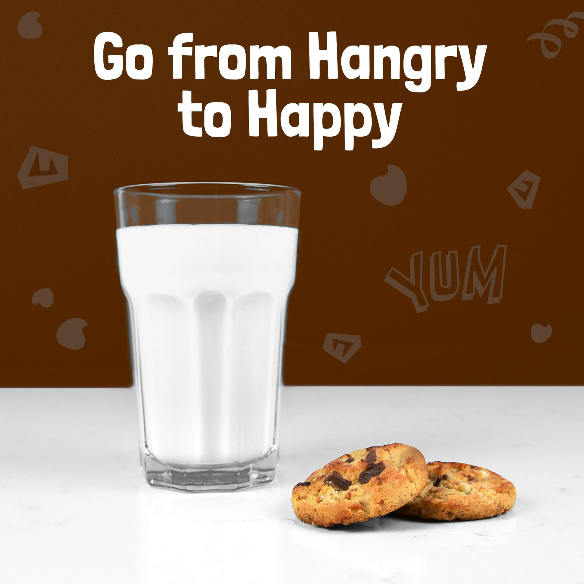 (3 Pack) CHIPS AHOY! Chunky White Fudge Chocolate Chunk Cookies, Family Size, 18 oz