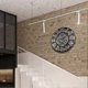 thumbnail image 4 of Silent Roman Numeral Wall Pendulum Clock 45cm, European Retro Creative Vintage Style Wall Pendulum Clock, 4 of 5