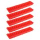 thumbnail image 2 of 5Set Thicken Bird Feeder Outdoor Hanging Plastic Pigeons Feeding Device Cage Accessory Red, 2 of 5
