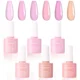 thumbnail image 2 of Esmalte De Uñas En Tono Nude Rosado,6 Colores Colección Imprescindible Semipermanente Esmalte De Uñas, 2 of 6