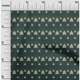thumbnail image 1 of oneOone Viscose Chiffon Fabric Floral Ikat Printed Craft Fabric BTY 42 Inch Wide, 1 of 4