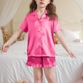 thumbnail image 3 of Ensemble pour Enfants Manches Courtes Col Rond Haut Shorts Taille Moyenne Décontracté, 3 of 6