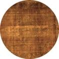 thumbnail image 1 of Ahgly Company Indoor Round Persian Orange Traditional Area Rugs, 5' Round, 1 of 1