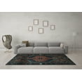 thumbnail image 3 of Ahgly Company Indoor Rectangle Persian Light Blue Traditional Area Rugs, 4' x 6', 3 of 4
