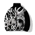 thumbnail image 2 of Abrigos de invierno para hombre Ropa para hombre moderna y versátil Estampado de bestia Parkas con estampado animal dominante Chaquetas de frío para hombre Abrigo para hombre, 2 of 4