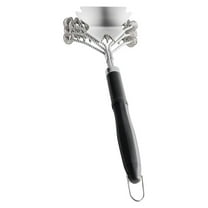 17-Inch BBQ Grill Brush – No-Shed Bristle-Free Design, Heavy-Duty Stainless Steel Scraper