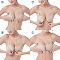 thumbnail image 5 of 1pc Women Invisible Bra Push Up Silicone Bra With Transparent Straps Backless, 5 of 5