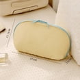 thumbnail image 3 of 3-in-1 Travel Underwear Storage Bag Waterproof Portable Divided Organizer Luggage Packing Pouch Yellow Taslon Fabric, 3 of 7