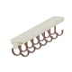 thumbnail image 1 of Percha extensible con gancho retráctil | Organizador de armario expandible para guardar ropa | Instalación sin agujeros | Ganchos dobles para ahorrar espacio | Material ABS duradero, 1 of 2