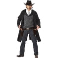 thumbnail image 1 of Disfraz PREMIUM Forajido del oeste California Costumes Collections  Negro Para Caballero, 1 of 2