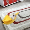 thumbnail image 3 of Elegante forma de plátano Cama pa perros Casa pa perros Tienda encantadora SG Zulema nido de cama de gato, 3 of 7