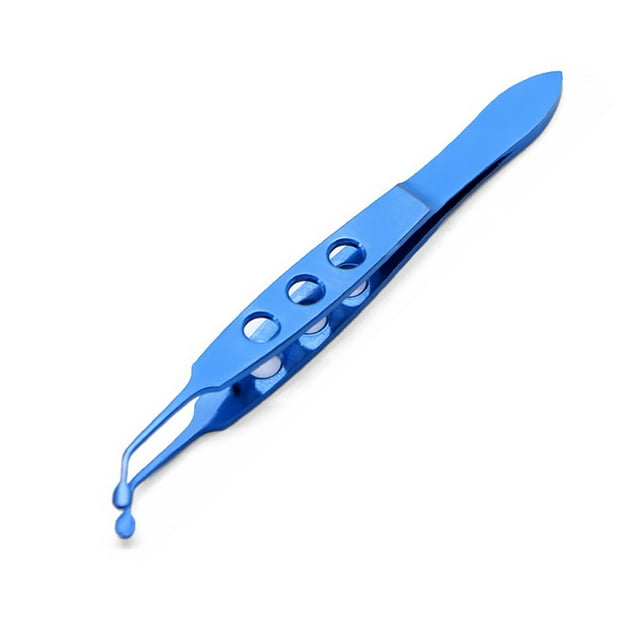 Seitruly Pinzas para párpados de acero inoxidable, pequeños Clips de limpieza, eliminación de obstrucciones, abrazaderas de masaje, Cuidado de ojos Punta rectangular pequeña