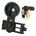 thumbnail image 2 of Goowood Universal Cellphone Telescope Adapter Mount Smartphone Scope Holder for Spotting Scope Binocular Monocular - One-Touch Quick Release Cushion Grip Tripod, 2 of 9