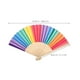 thumbnail image 5 of FELTECHELECTR Abanico de mano portátil arcoíris, abanicos plegables de bambú de colores para celebraciones del orgullo, bodas, decoraciones LGBTQ y artículos de recuerdo para fiestas., 5 of 7
