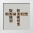 thumbnail image 1 of Longfellow Designs 20x20 White Modern Wood Framed Museum Art Print Titled - Game Night, 1 of 4