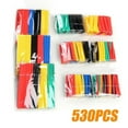 thumbnail image 6 of 530PCS/Set Multicolor Heat Shrink Tubing Assortment 2:1 Electrical Wire Cable Wrap Assortment Electric Insulation Heat Shrink, 6 of 7