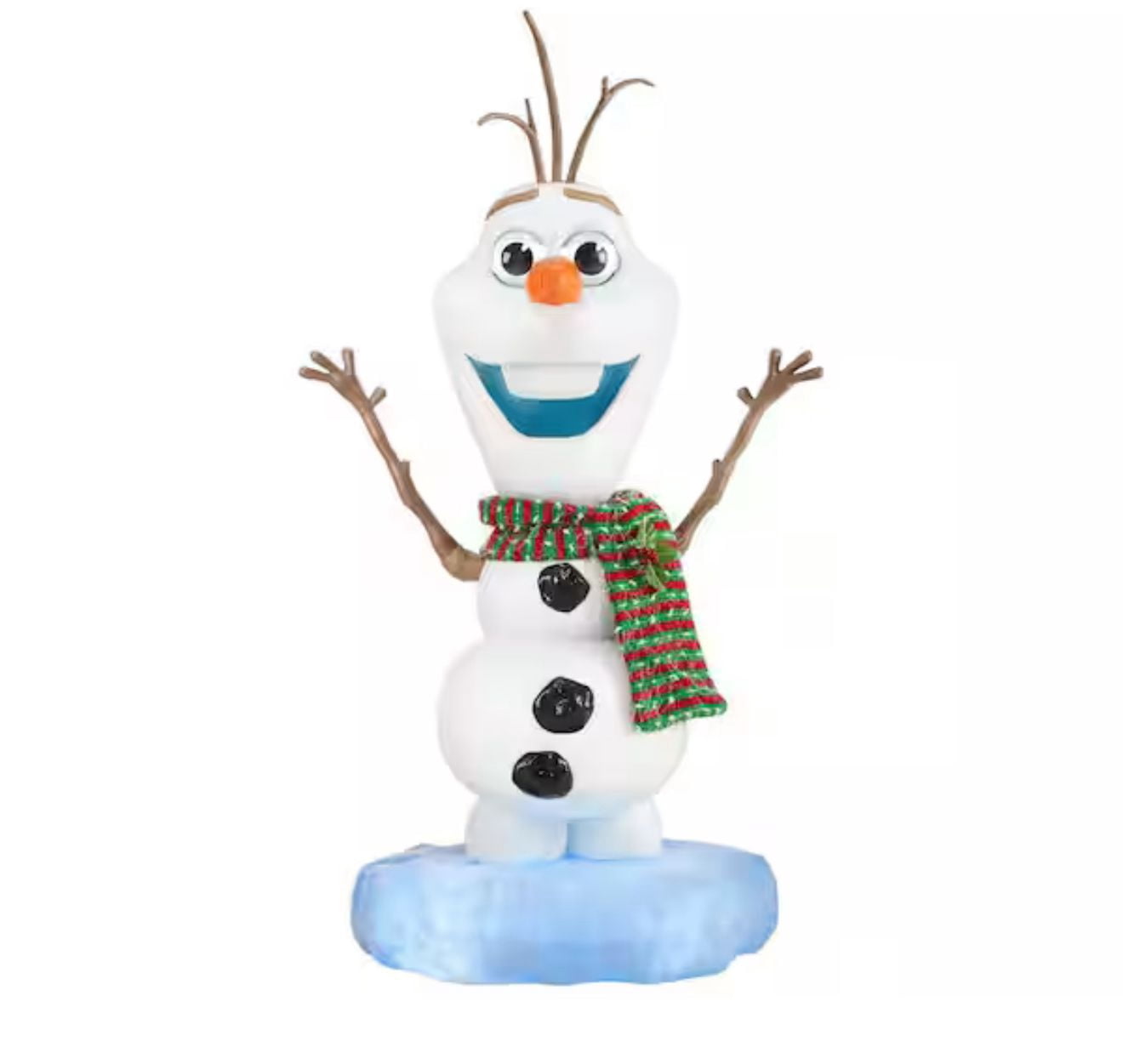 Disney 4 ft. Animated LED Holiday Olaf A7