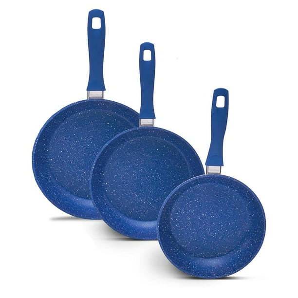 Juego de sartenes antiadherentes FLAVORSTONE set 3 sartenes 20, 24 y 28 cm