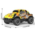 thumbnail image 2 of PayUSD Remote Control Cars 1/24 Scale Light Up Racing Car Toys RC Cars for Kids Toddler Boys with Cool Led Lights Hobby RC Car Toys Christmas Gifts for 3 4 5 6 7 8-12 Year Old Boys Girls, Yellow, 2 of 10