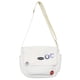 thumbnail image 2 of Bolsa De Hombro Bolsas de hombro Mochila escolar de moda casual con insignia para adolescente (blanco) Likrtyny Para Estrenar, 2 of 9