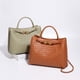 thumbnail image 3 of Bolso retro de gran capacidad, bolso tejido a mano para mujer, bolso de mano versátil para ir al trabajo, bolso bandolera informal de moda, 3 of 6