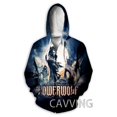 thumbnail image 3 of Nueva sudadera con capucha con cremallera y estampado 3D de Powerwolf para hombre, sudadera deportiva de estilo hip hop callejero para exteriores, abrigo informal con capucha para hombre, 3 of 5