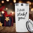 thumbnail image 6 of Nurse Gifts.I Will Stab You Tumbler Gifts.20 oz (White)Nursing Graduation Mug Gift for Nurses Birthday Christmas Appreciation Gifts.Funny Nurse Week Nurse Day Gag Gift for Nurse RN Nursing Student., 6 of 6