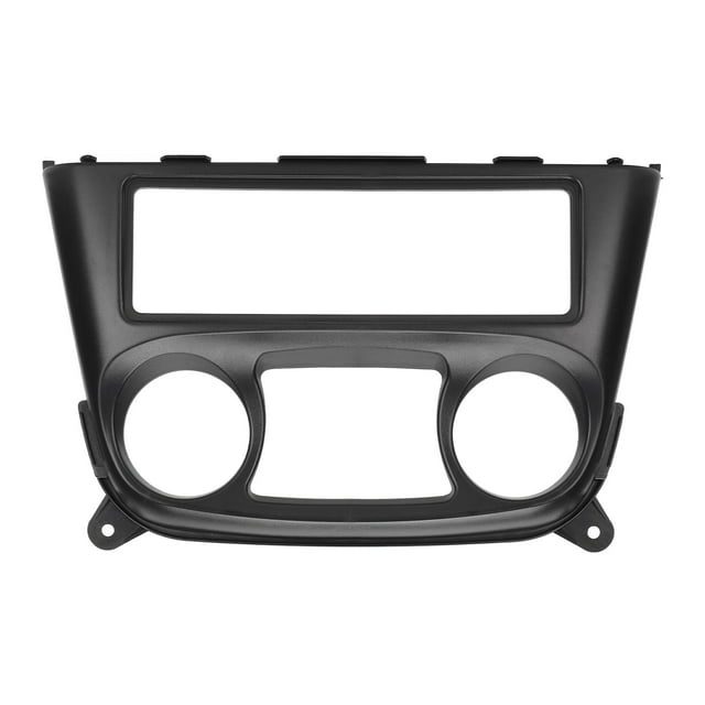 Repuesto de embellecedor de navegación resistente al desgaste ABS para radio estéreo de coche 1DIN para Nissan Almera Sentra 2000-2006