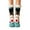Navy, variant on Womens Christmas Fuzzy Socks Mid Tube Knitting Cute Christmas Elk Deer Plush Lining Sleep Floor Thicken Comfortable Soft Cotton Socks Green