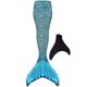 thumbnail image 1 of Adult Reinforced Mermaid Tail For Swimming, Monofin Included, 1 of 3