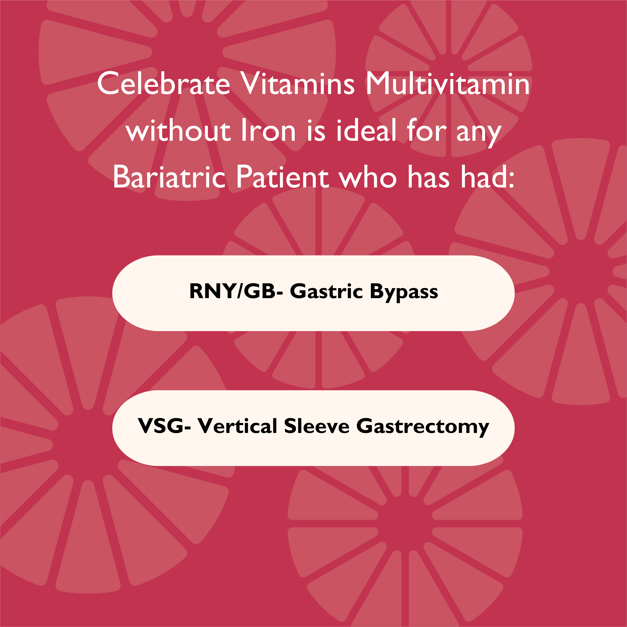 Celebrate Vitamins Bariatric Multivitamin without Iron Capsules, 270 count