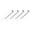 Silver, variant on 4PCS NEW Metal Clasp Accessories Mens Tie Clip Tie Pin Necktie Clip Clothes Pegs GOLD