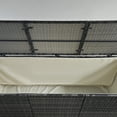 thumbnail image 6 of Outsunny Outdoor Storage Box w/ Pneumatic Lift & Liner, Mixed Gray, 6 of 9