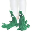 thumbnail image 1 of Liacowi Unisex Adult Funny Crocodile Socks Christmas Floor Socks Novelty Gift Knit 3D Socks, 1 of 7