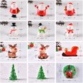 thumbnail image 4 of Mini decoración navideña para acuario, árbol de Papá Noel, muñeco de nieve, trineo, micropaisaje, bricolaje, adorno para jardín, hogar, pecera, regalo, 4 of 5