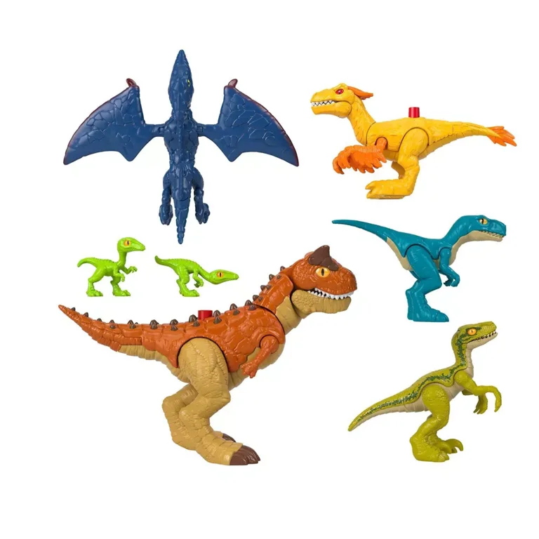 Fisher-Price Imaginext Jurassic World Compies – 2 Dinosaurier-Figuren, Zum Sammeln, Für Kreative Abenteuer Ab 3 Jahren