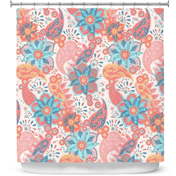Shower Curtains 70" x 84" from DiaNoche Designs by Jill O Connor - Summer Boho