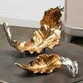 thumbnail image 3 of Willow Larger Two-toned Sculptural Leaf I, 3 of 3