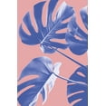 thumbnail image 2 of Artographie Studio 11x14 White Modern Wood Framed Museum Art Print Titled - Monstera Purple 06, 2 of 4