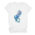 thumbnail image 5 of Mgmyaa T Shirt for Women Graphic Tees Print Shirts Short Sleeve Casual Summer Vacation Tee Tops, 5 of 5