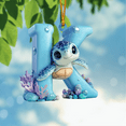 thumbnail image 2 of Christmas Decorations Cute Turtle Letter Shaped Ornament, 2 of 2
