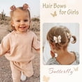 thumbnail image 5 of 10PCS Mini Butterfly Hair Clips, 2" Hair Bow Pins Colorful Butterfly Hair Barrettes Wedding Hair Accessories for Baby Girls Women Cosplaying Party Decor Back to School Outfit, 5 of 6